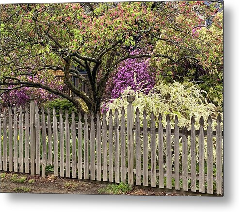 East Dover Vermont Metal Print featuring the photograph Spring Colors #1 by Tom Singleton