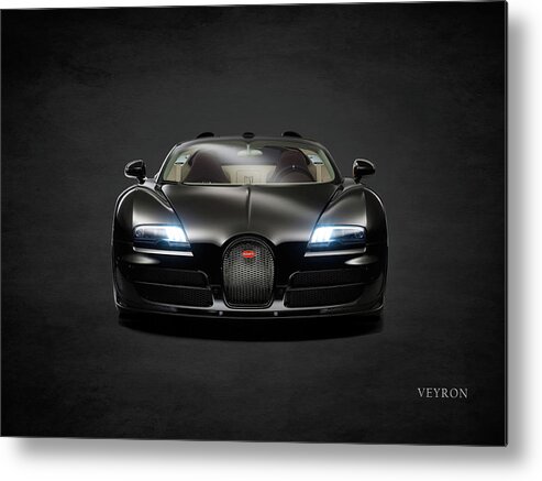 Bugatti Veyron Metal Print featuring the photograph The Veyron #1 by Mark Rogan