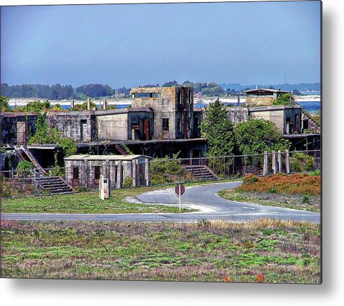 Ancient Metal Print featuring the photograph Fort Pickens #2 by Anthony Dezenzio