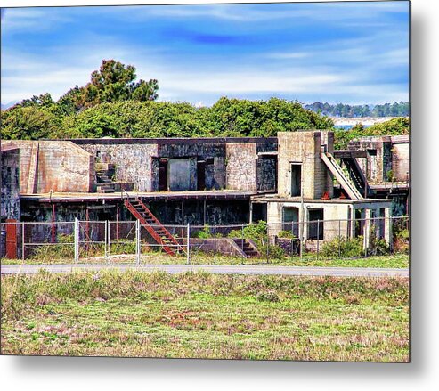 Ancient Metal Print featuring the photograph Fort Pickens #3 by Anthony Dezenzio