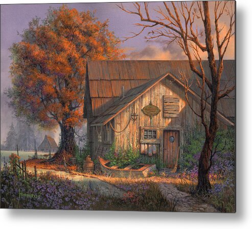 Michael Humphries Metal Print featuring the painting Afternoon Delight by Michael Humphries