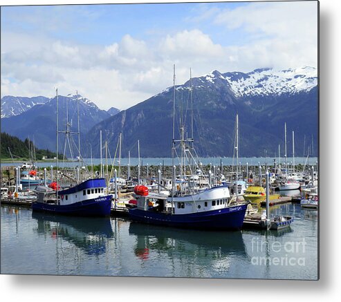 Haines Metal Print featuring the photograph Alaska by Terri Brewster
