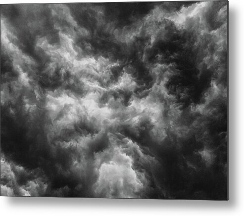 Clouds Metal Print featuring the photograph Angry Clouds by Louis Dallara