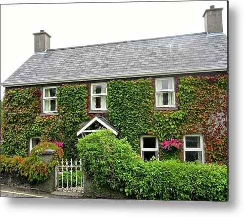 Cottage Metal Print featuring the photograph Beautiful Irish Cottage by Stephanie Moore