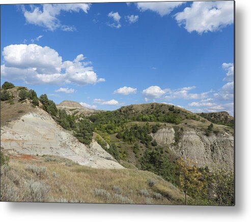 Clay Buttes Metal Print featuring the photograph Below Flat Top Butte by Amanda R Wright