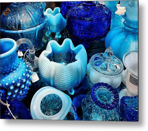  Metal Print featuring the photograph Blue by Stephen Dorton