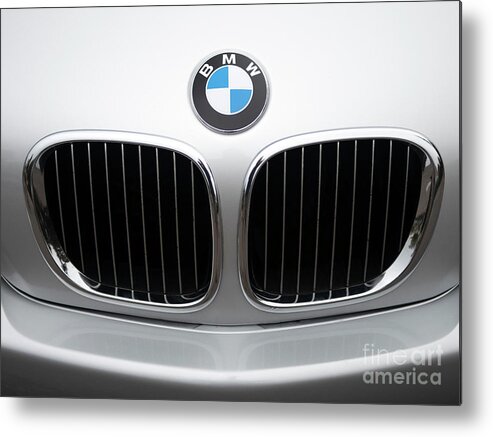 Mw Metal Print featuring the photograph BMW Flared Nostrils by Dale Powell