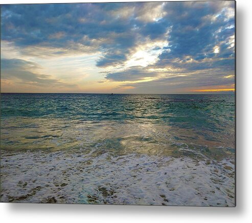 Ocean Metal Print featuring the photograph Cloud Power by Marcus Jones