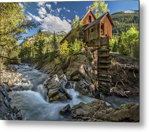 Metal Print featuring the photograph Crystal Mill Colorado by Wesley Aston