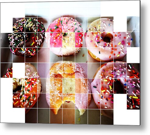 Donut Metal Print featuring the photograph Donut Art by David Zumsteg