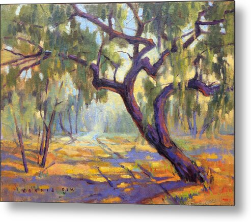 Peppertree Metal Print featuring the painting Drama Queen by Konnie Kim