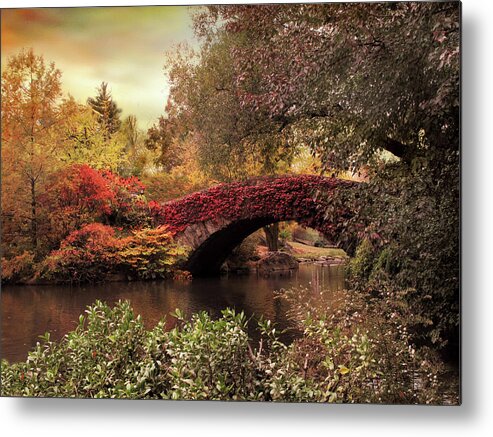 Bridge Metal Print featuring the photograph Dusk At Gapstow by Jessica Jenney