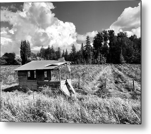Farm Metal Print featuring the photograph Farming the past by Jim Whitley