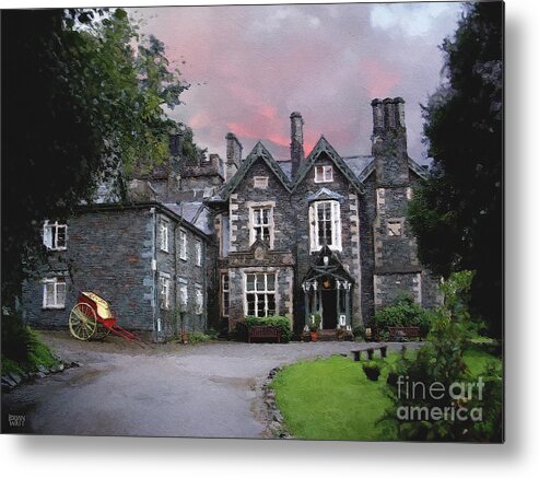 Lake District Metal Print featuring the photograph Forest Side Hotel by Brian Watt