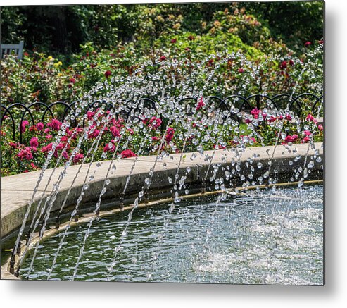 America Metal Print featuring the photograph Fountain Delight III by Marianne Campolongo
