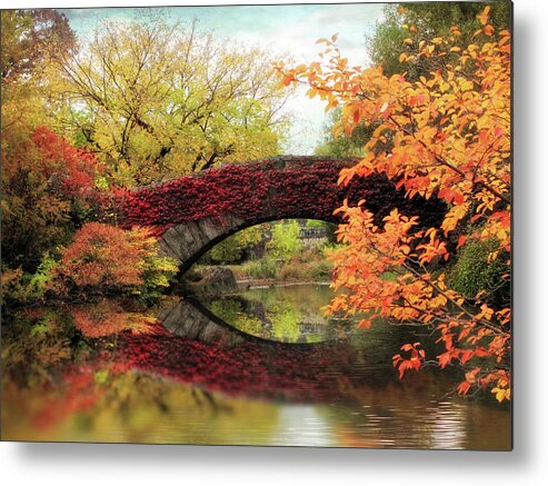 Autumn Metal Print featuring the photograph Gapstow Glory by Jessica Jenney