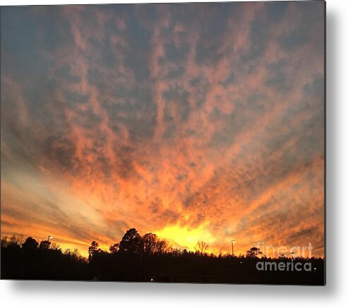 Sunset Metal Print featuring the photograph Good Evening Sunset #1 by Catherine Wilson