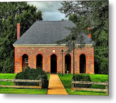  Metal Print featuring the photograph Hanover Courthouse by Stephen Dorton