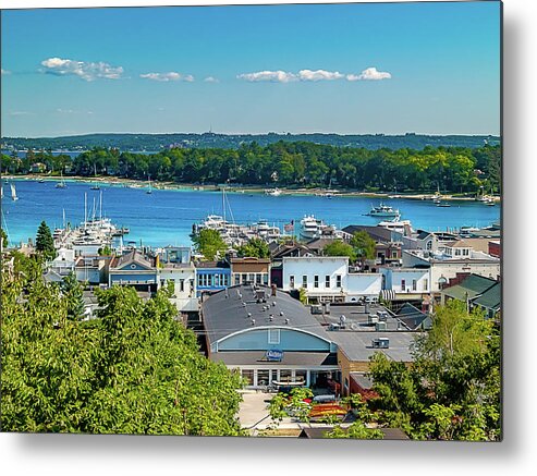 Lake Metal Print featuring the photograph Harbor Springs Michigan by Bill Gallagher