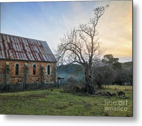 Church Metal Print featuring the photograph Hill End by Russell Brown