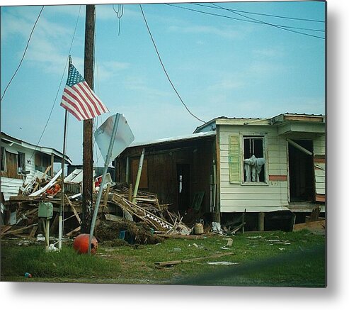  Metal Print featuring the photograph Hurricane Katrina Series - 7 by Christopher Lotito