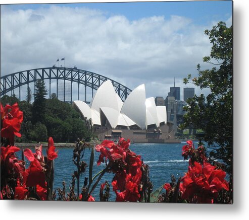 Bridge Metal Print featuring the photograph Iconic Sydney by Calvin Boyer