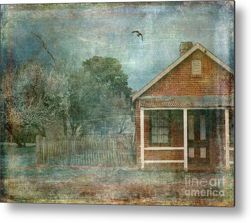 Impression Metal Print featuring the photograph Impression of the Past by Russell Brown