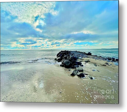 Bay Metal Print featuring the photograph Look at the sky by Maya Mey Aroyo