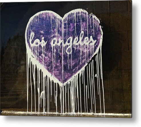 Los Angeles Metal Print featuring the photograph Love Los Angeles by Chris Goldberg