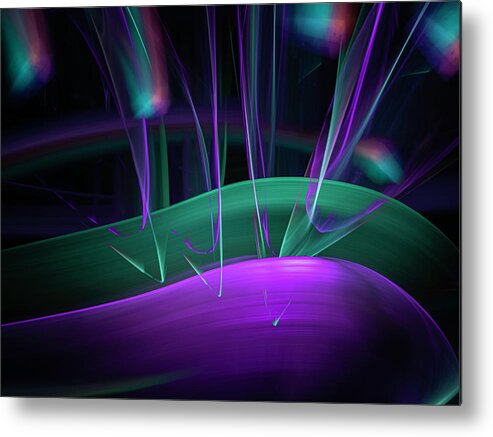 Light Painting Metal Print featuring the photograph Lp 02 by Fred LeBlanc