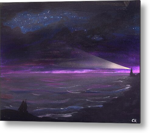 Sea Metal Print featuring the painting Magical Sea by Chance Kafka