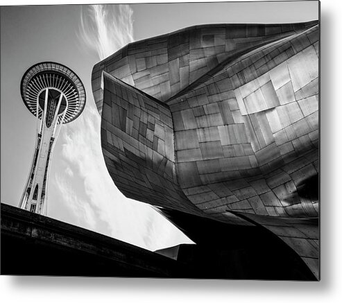 Seattle Metal Print featuring the photograph Needle In A Haystack by Carmen Kern