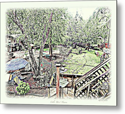  Metal Print featuring the mixed media Nice Day by YoMamaBird Rhonda