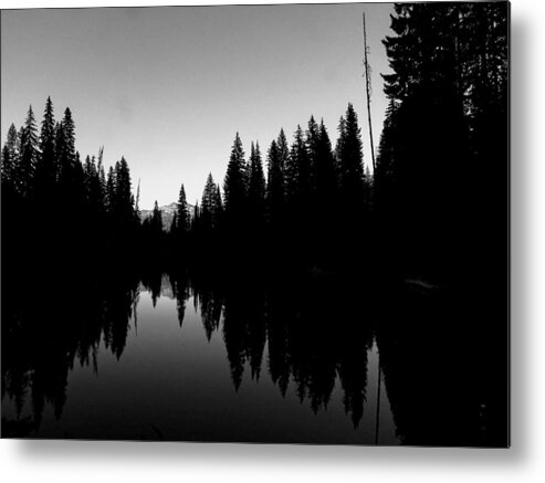 Lake Metal Print featuring the photograph Payette Lake Reflections by Amanda R Wright