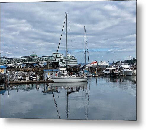 Kingston Metal Print featuring the photograph Port of Kingston by Jerry Abbott