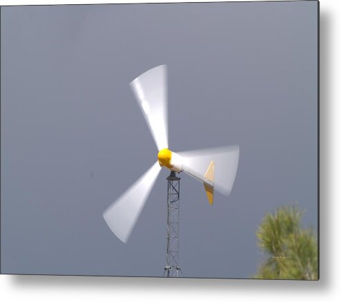 Mojave Metal Print featuring the photograph Power of Spin by Richard Thomas