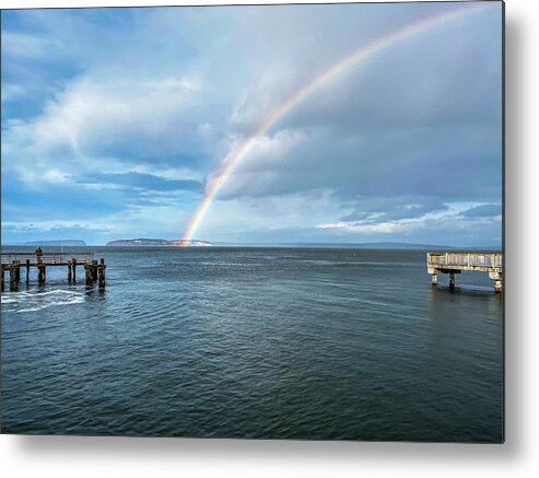 Rainbow Metal Print featuring the photograph Rainbow by Anamar Pictures