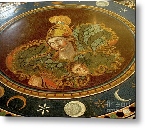 Italy Metal Print featuring the photograph Roman Tile02 by Mary Kobet
