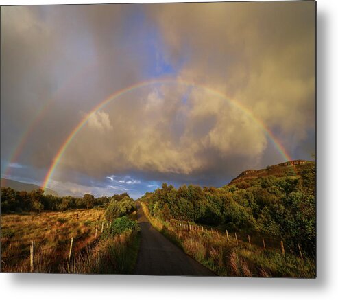 Rainbow Metal Print featuring the photograph Scottish Rainbow by Jerry LoFaro