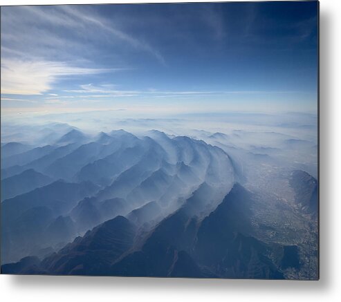 Mountains Metal Print featuring the photograph Sierra Madre Oriental by Mary Lee Dereske