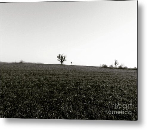 Solitude Metal Print featuring the photograph Solitude by Martina Rall