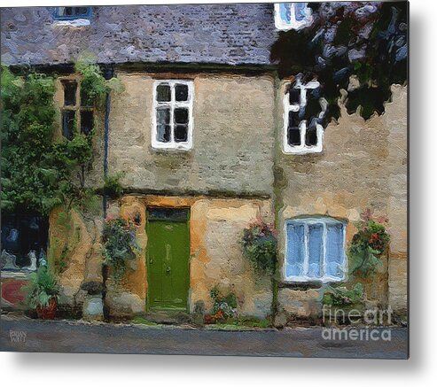 Stow-in-the-wold Metal Print featuring the photograph Stow Facade by Brian Watt
