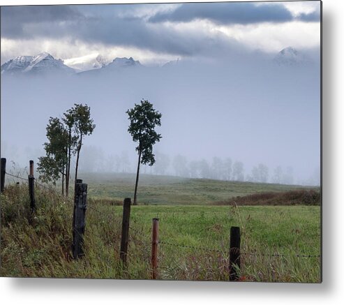 British Columbia Metal Print featuring the photograph Telkwa High Road by Mary Lee Dereske