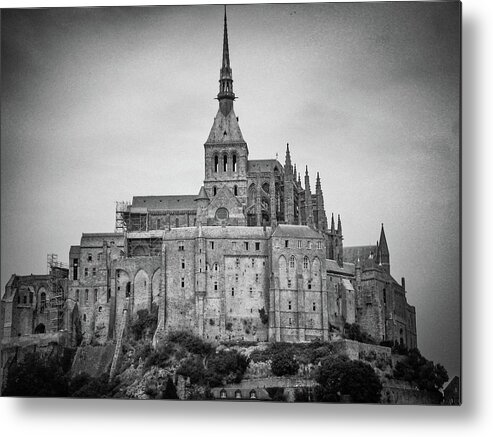 France Metal Print featuring the photograph The Mont Saint-Michel by Jim Feldman