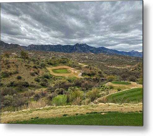Golf Metal Print featuring the photograph The Preserve - Tucson by Jerry Abbott