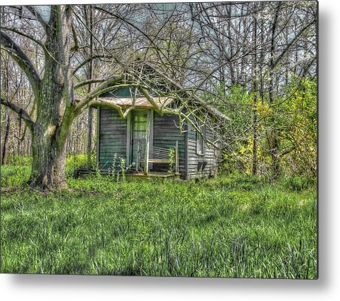 Old Shack Metal Print featuring the photograph The Shack by Randall Dill