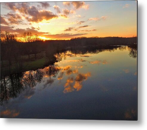  Metal Print featuring the photograph Tinkers Creek Park by Brad Nellis