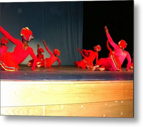  Metal Print featuring the photograph Tivoli Dance Troupe by Trevor A Smith