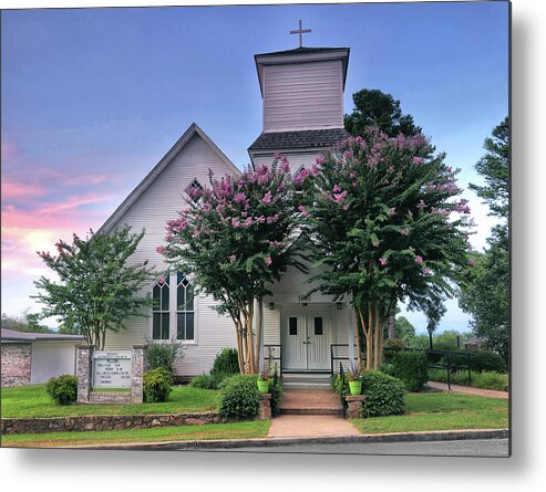 Church Metal Print featuring the photograph Trinity Lutheran Church by William Rainey