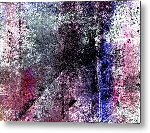 Abstract Metal Print featuring the digital art Rise by Marina Flournoy